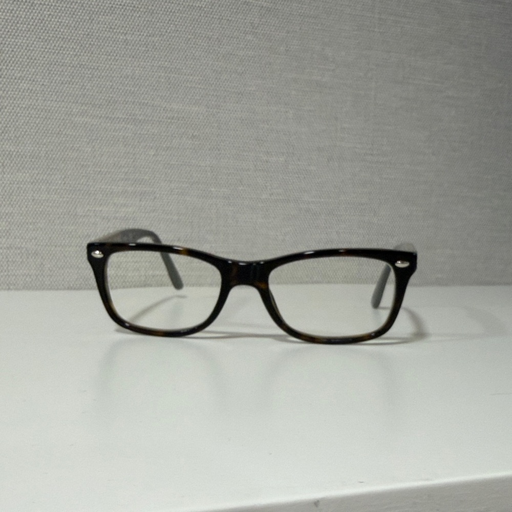 Ray-Ban Tortoiseshell/Brown Rectangular Acetate G… - image 2